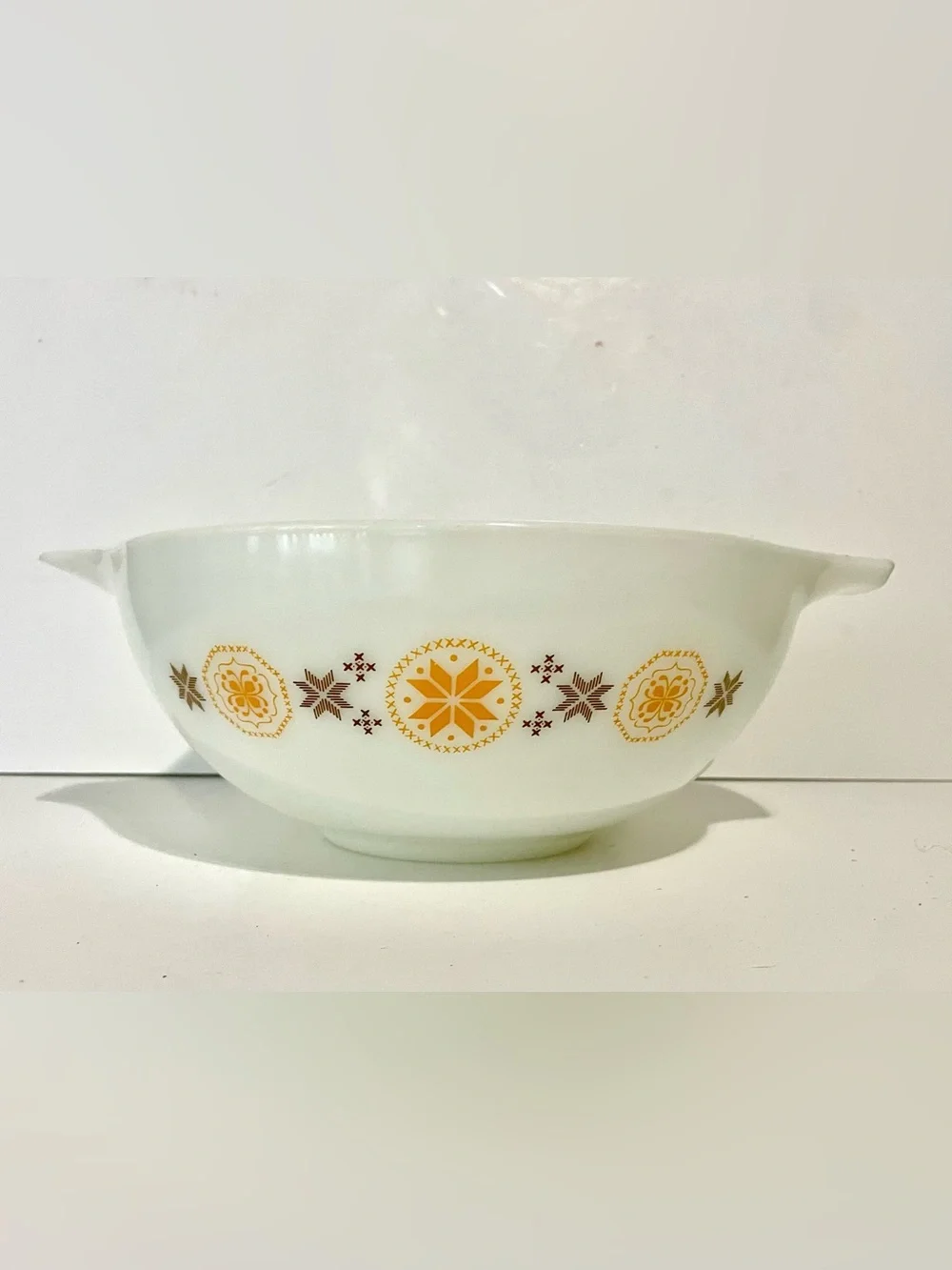 Pyrex Town & Country 4 Quart Cinderella Large Mixing Bowl USA Vintage Retro 444